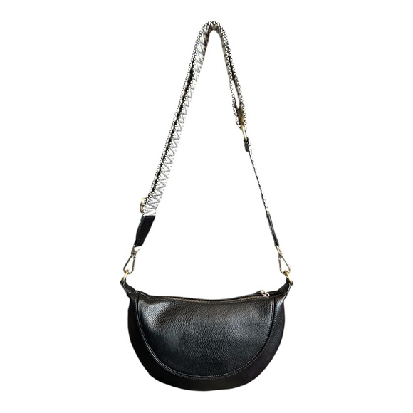 Anthropologie Urban Originals Luna Mini Crossbody Bag in Black - Picture 2 of 6